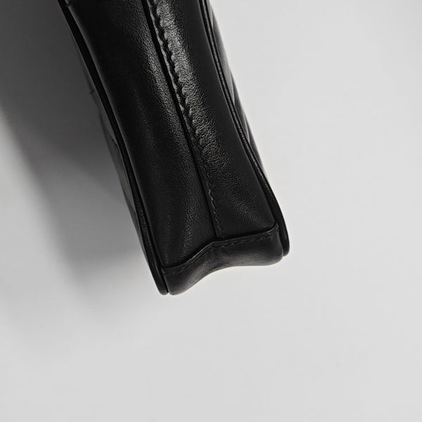 GG Marmont Mini Quilted Calfskin Black