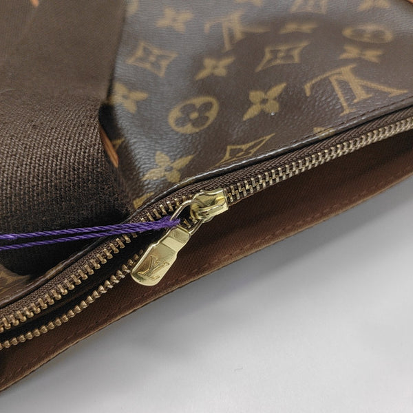 VINTAGE BEAUBOURG Monogram Coated Canvas Brown