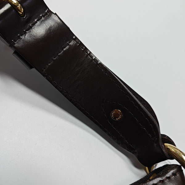 VINTAGE THAMES Damier Ebene Coated Canvas Brown