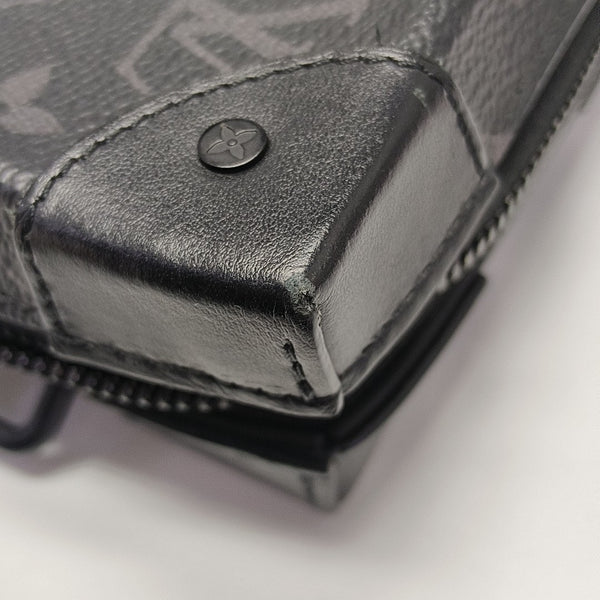 WALLET TRUNK Monogram Coated Canvas Gray
