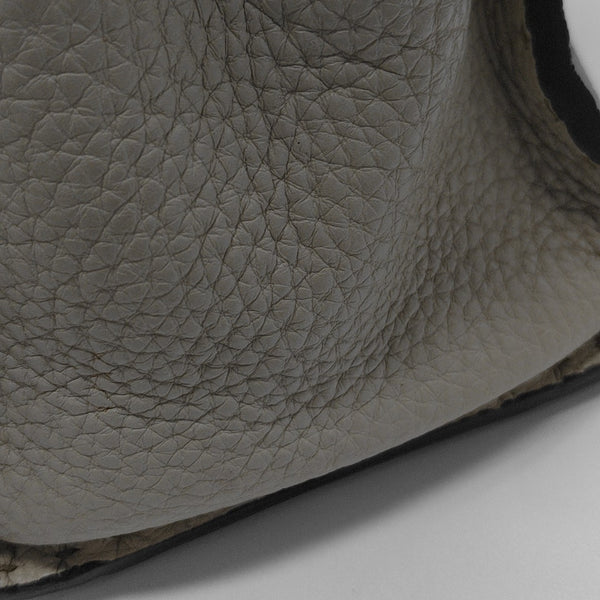 Peekaboo Mini Calfskin Gray