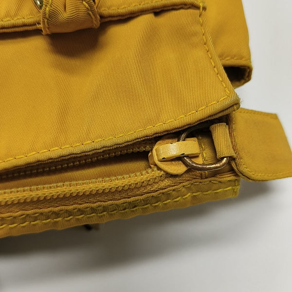 Nylon Tote Bag Yellow