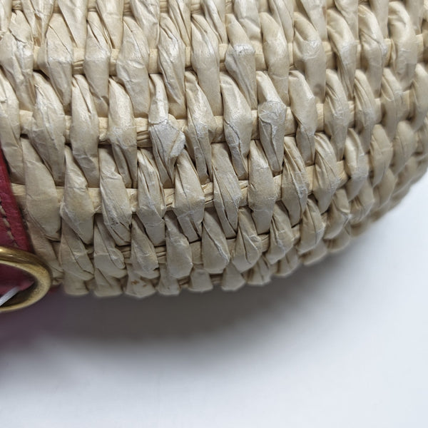 Calfskin Top Handle Bag Beige