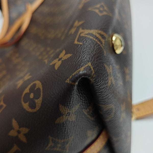CARRYALL MM Monogram Coated Canvas Brown