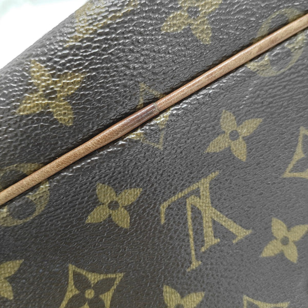 PALERMO PM Monogram Coated Canvas Brown