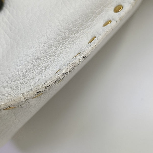 POULBOT Calfskin White