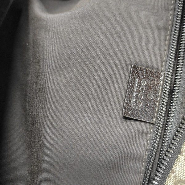 Signature Monogram Canvas Brown