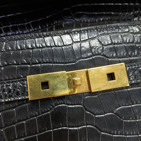 MANHATTAN Calfskin Black