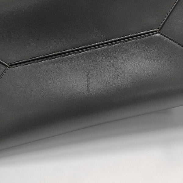 Puzzle Fold Large Calfskin Gray