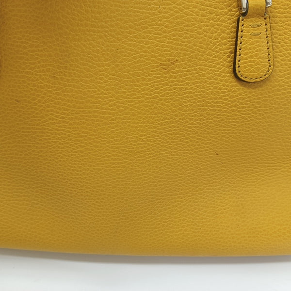 Calfskin Tote Bag Yellow