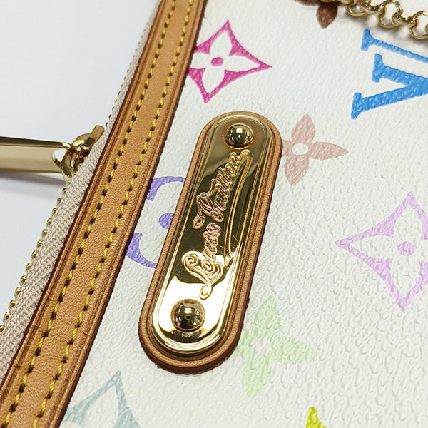 LV × TM VINTAGE MILLA Monogram Coated Canvas White