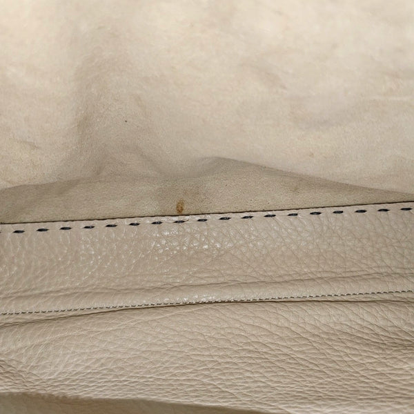 Authenticated pre-owned Peekaboo Medium Calfskin Gray - Tote Bag at Looply