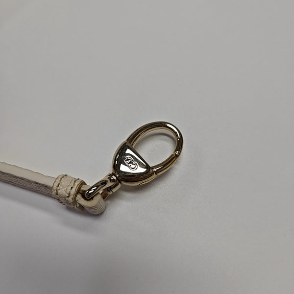 Lady Dior Mini Lizard White