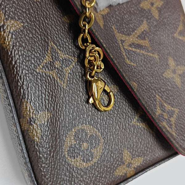 FÉLICIE Monogram Coated Canvas Brown