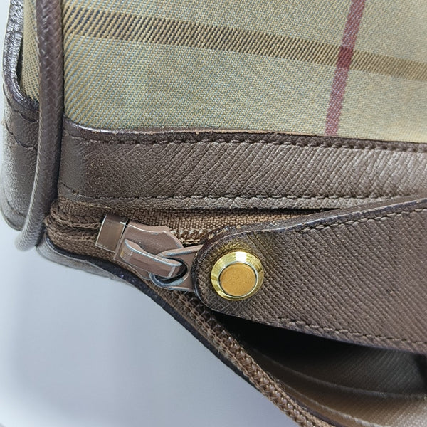 Canvas Top Handle Bag Green