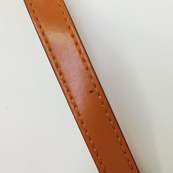 Calfskin Shoulder Bag Orange