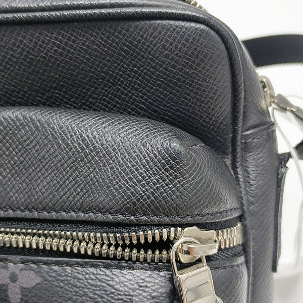 OUTDOOR PM Monogram Coated Canvas Black