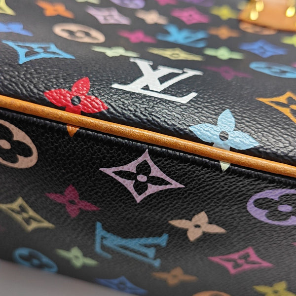 LV × TM DEAUVILLE Monogram Coated Canvas Black