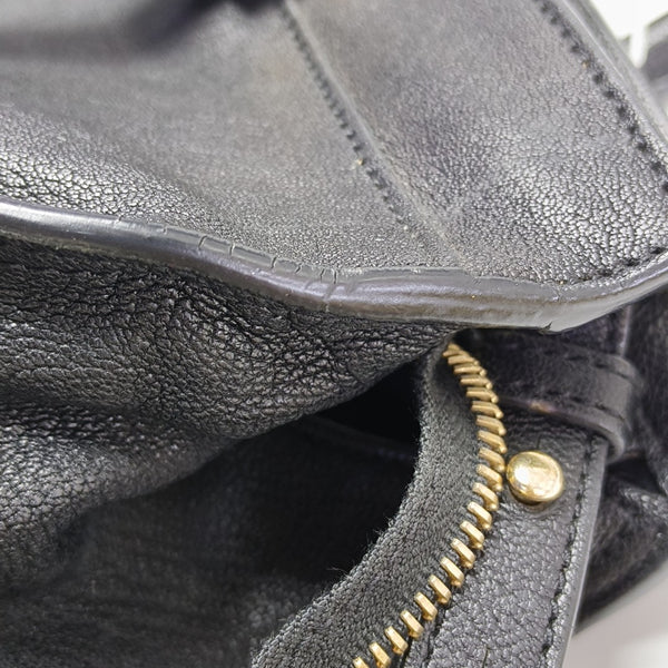 CHYC Y LIGNE Small Calfskin Black