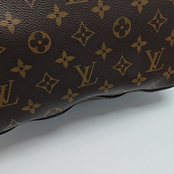 NÉONOÉ MM Monogram Coated Canvas Brown