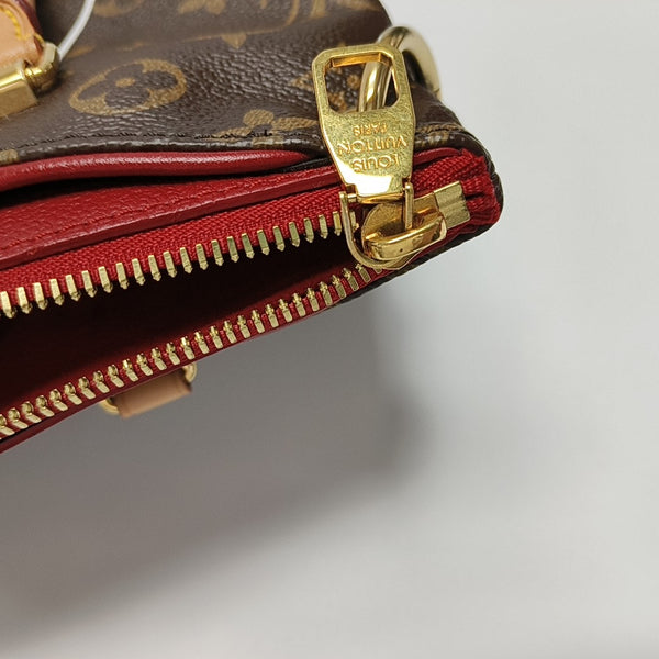 PALLAS BB Monogram Coated Canvas Brown