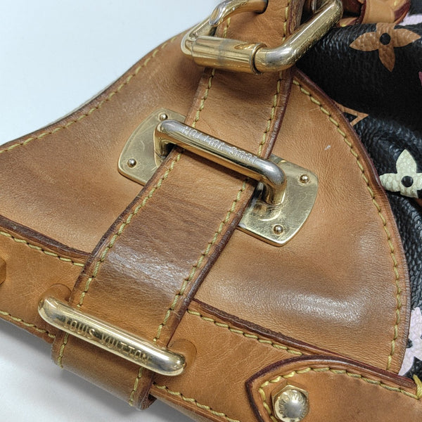 LV × TM GRETA Monogram Coated Canvas Black