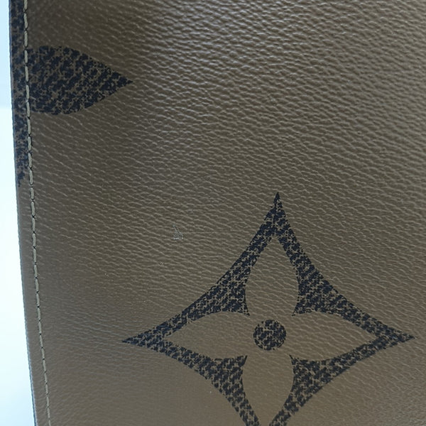 ONTHEGO GM Monogram Coated Canvas Brown