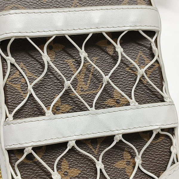 SOFT TRUNK Monogram Coated Canvas Brown