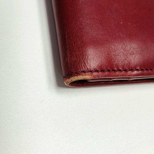 Authenticated pre-owned Gancini Calfskin Red Wallet - Wallet at Looply