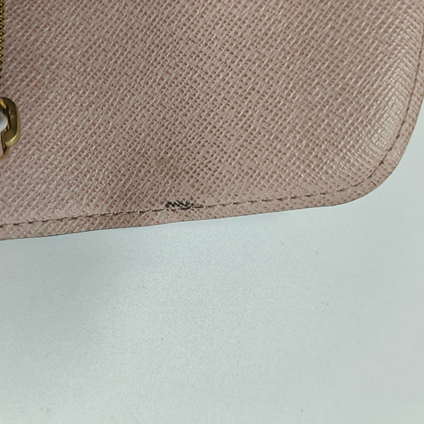 EMILIE Monogram Coated Canvas Brown Wallet