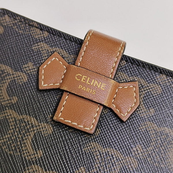 Coated Canvas Wallet Small Multicolor