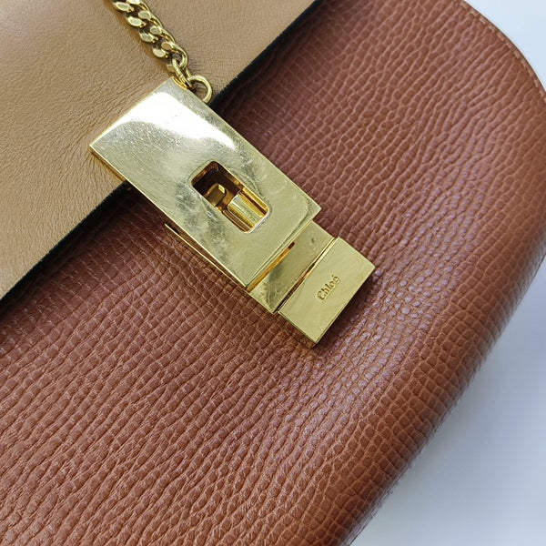 Drew Mini Calfskin Brown