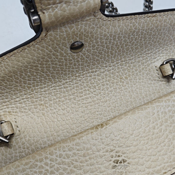 Dionysus Super Mini Calfskin Beige