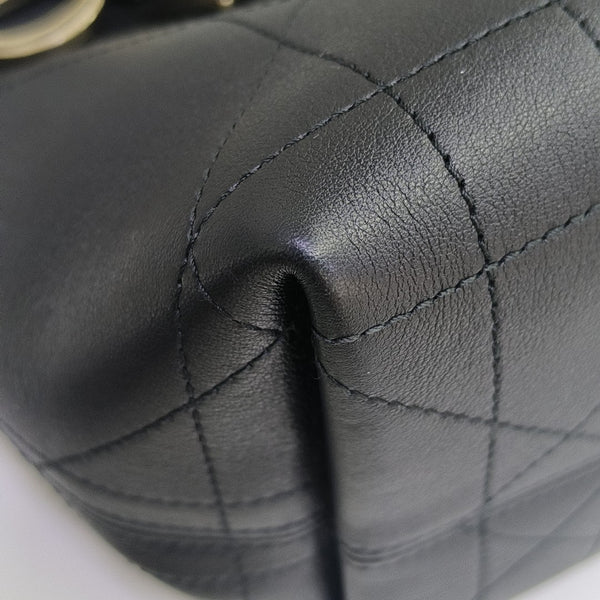 Toujours Small Cannage Calfskin Black