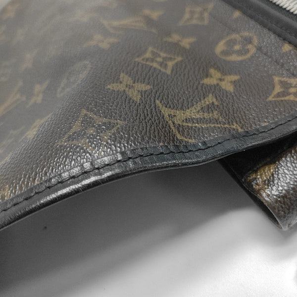 Monogram Coated Canvas Brown