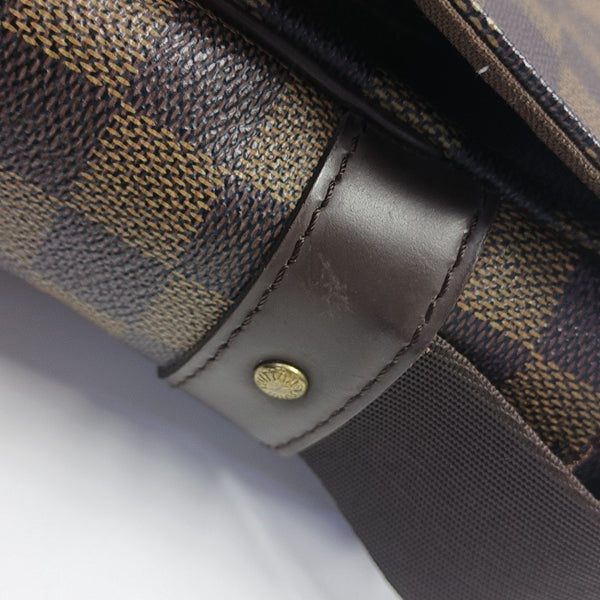 MELVILLE Damier Ebene Coated Canvas Brown