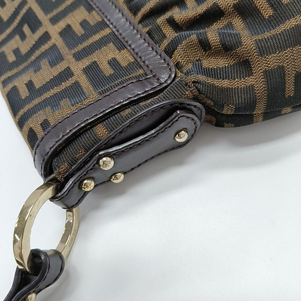 Canvas Shoulder Bag Brown