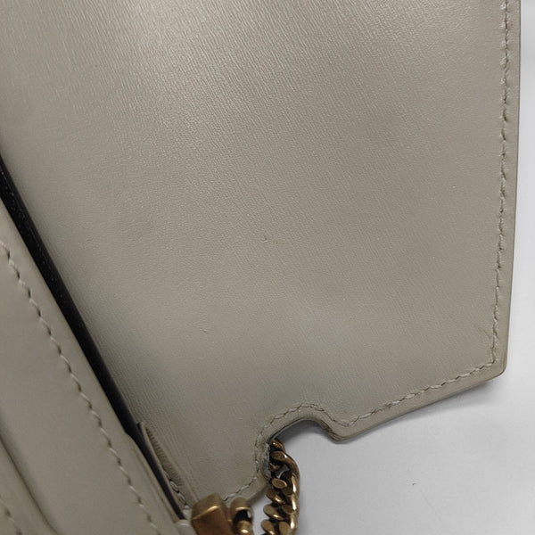 CASSANDRA Quilted Calfskin Gray