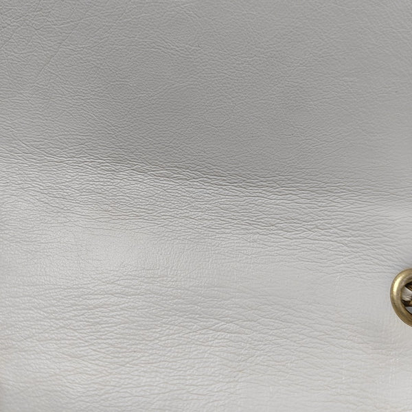 CLASSIC FLAP Mini Quilted Lambskin White