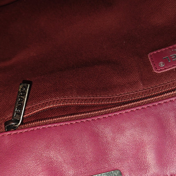 Quilted Calfskin Red