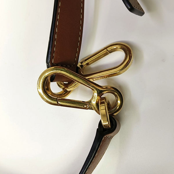 Puzzle Small Calfskin Brown