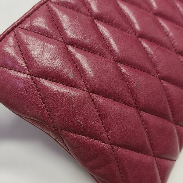 Quilted Lambskin Shoulder Bag Pink