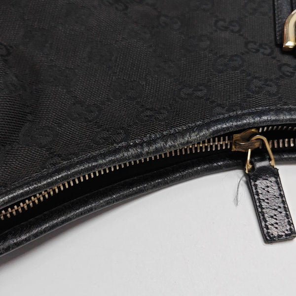 Abbey Monogram Canvas Black