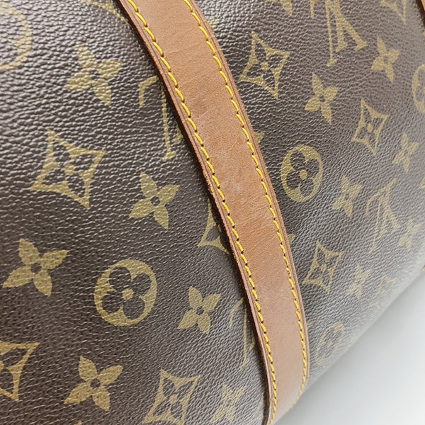 SAC SOUPLE 55 Monogram Coated Canvas Brown