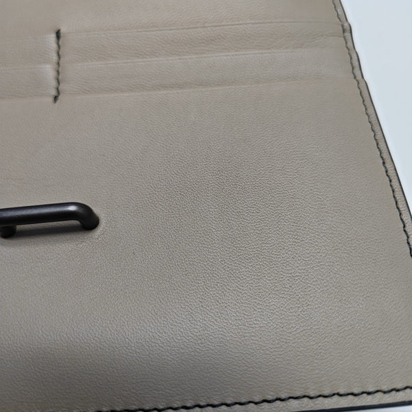 Chain Wallet Lambskin Gray