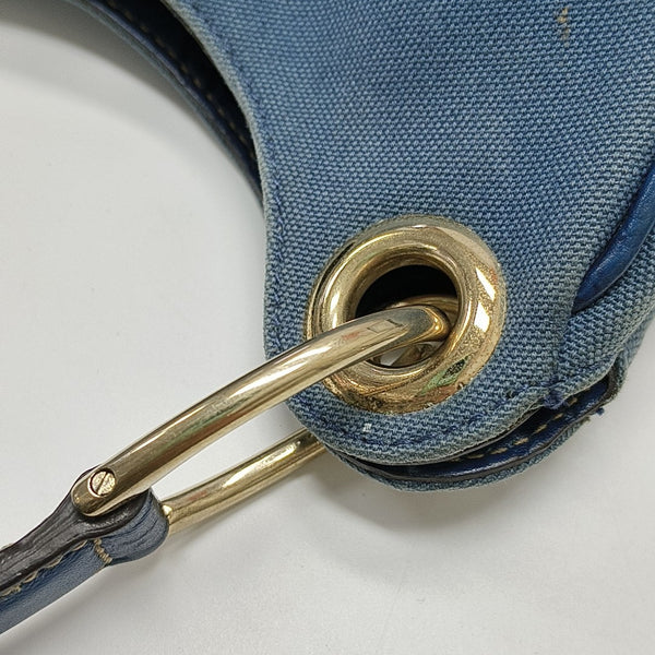 Monogram Canvas Top Handle Bag Blue