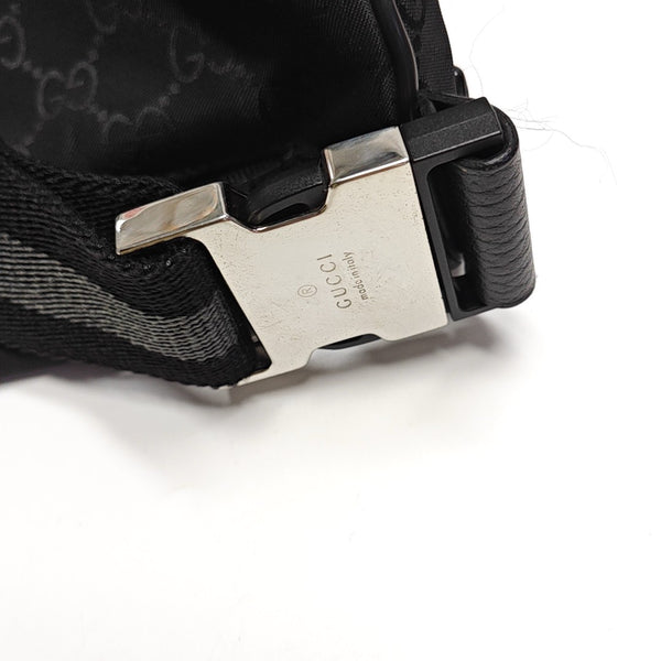 Monogram Canvas Belt Bag Black