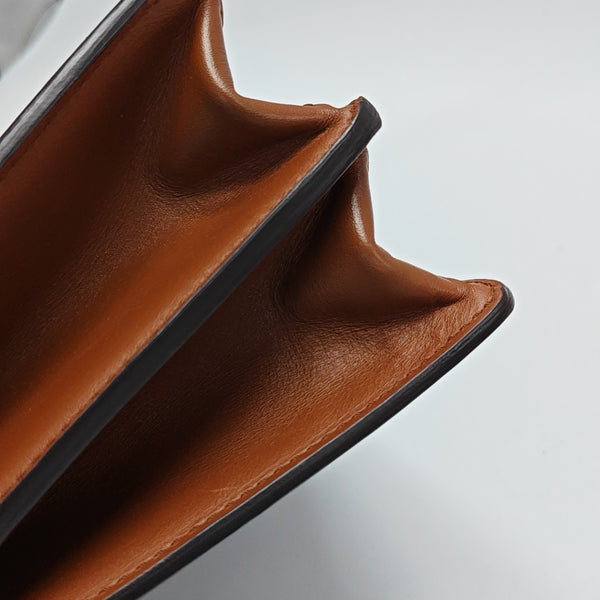 DAUPHINE MM Monogram Coated Canvas Brown