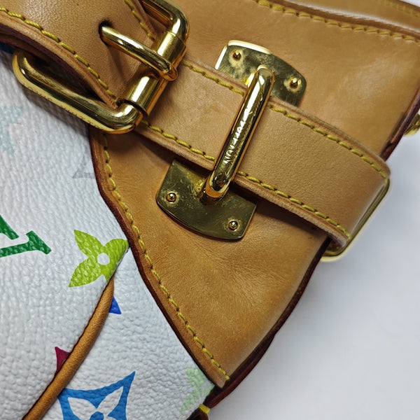 LV × TM GRETA Monogram Coated Canvas White