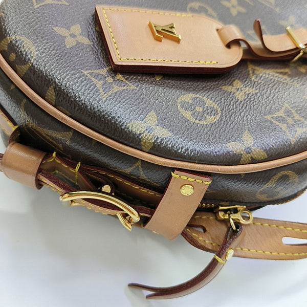 BOITE CHAPEAU MM Monogram Coated Canvas Brown